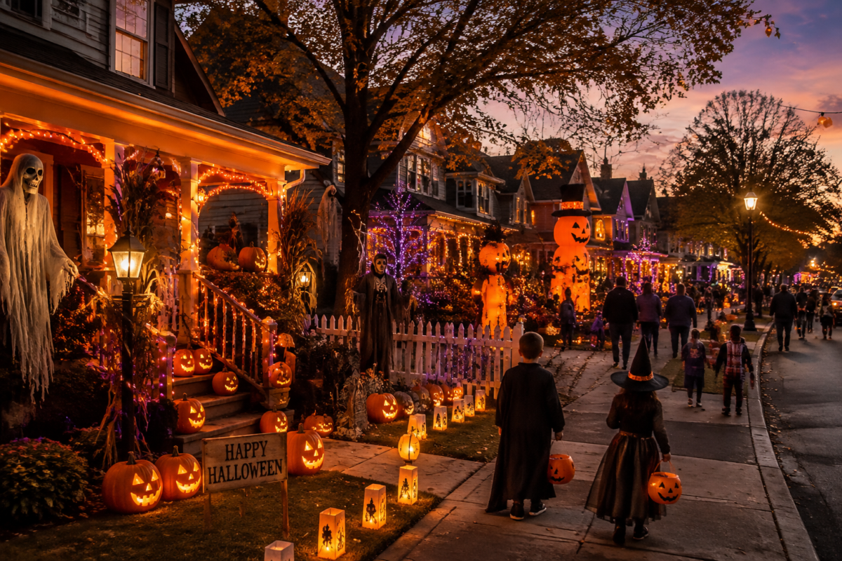Halloween party ideas for American families at home