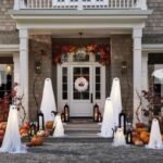 Halloween Front Porch Ghost Decoration Package
