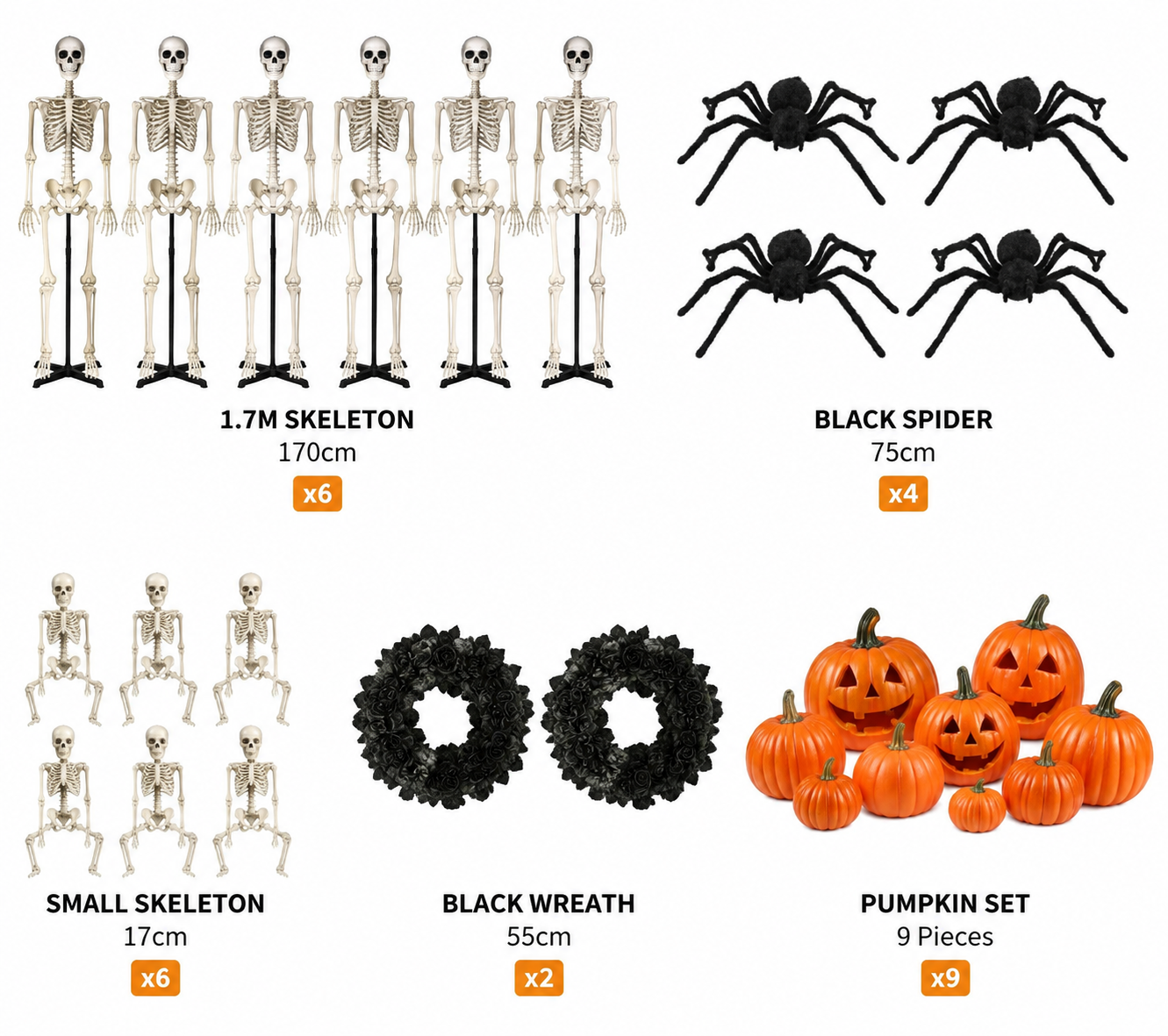 Halloween Haunted Porch Decoration Package