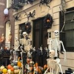 Halloween Skeleton Yard Decoration Package