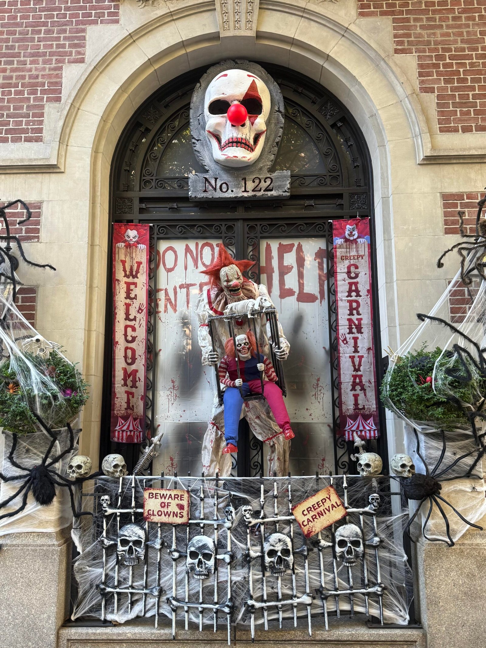 Halloween Haunted Door Decoration Package